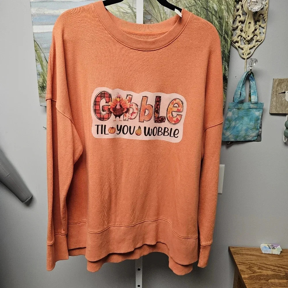 Custom decal sweatshirt size xl